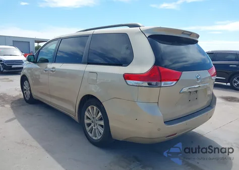 2012 Toyota Sienna Limited V6 7 Passenger from USA, damaged, VIN 5TDYK3DC7CS216996